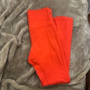 Crz yoga orange butterlux full length leggings